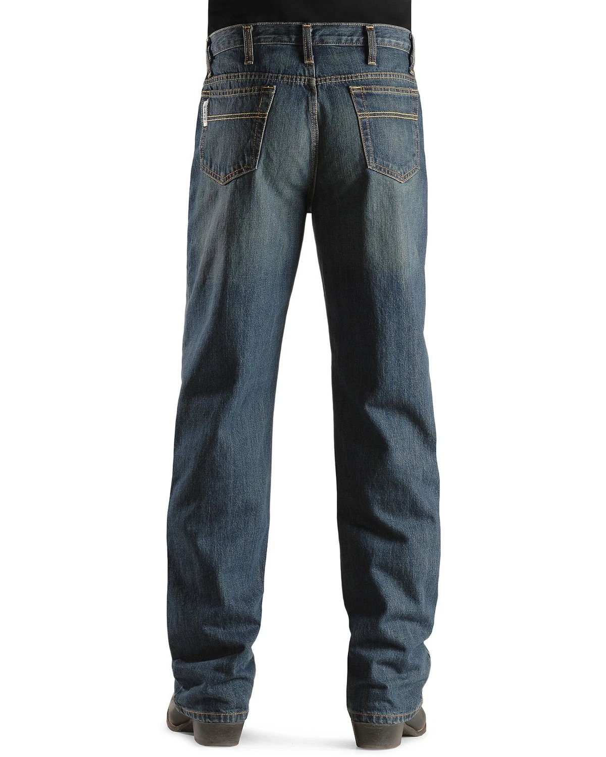 Cinch Jeans - White Label Relaxed Fit Denim Jeans Dark Stonewash