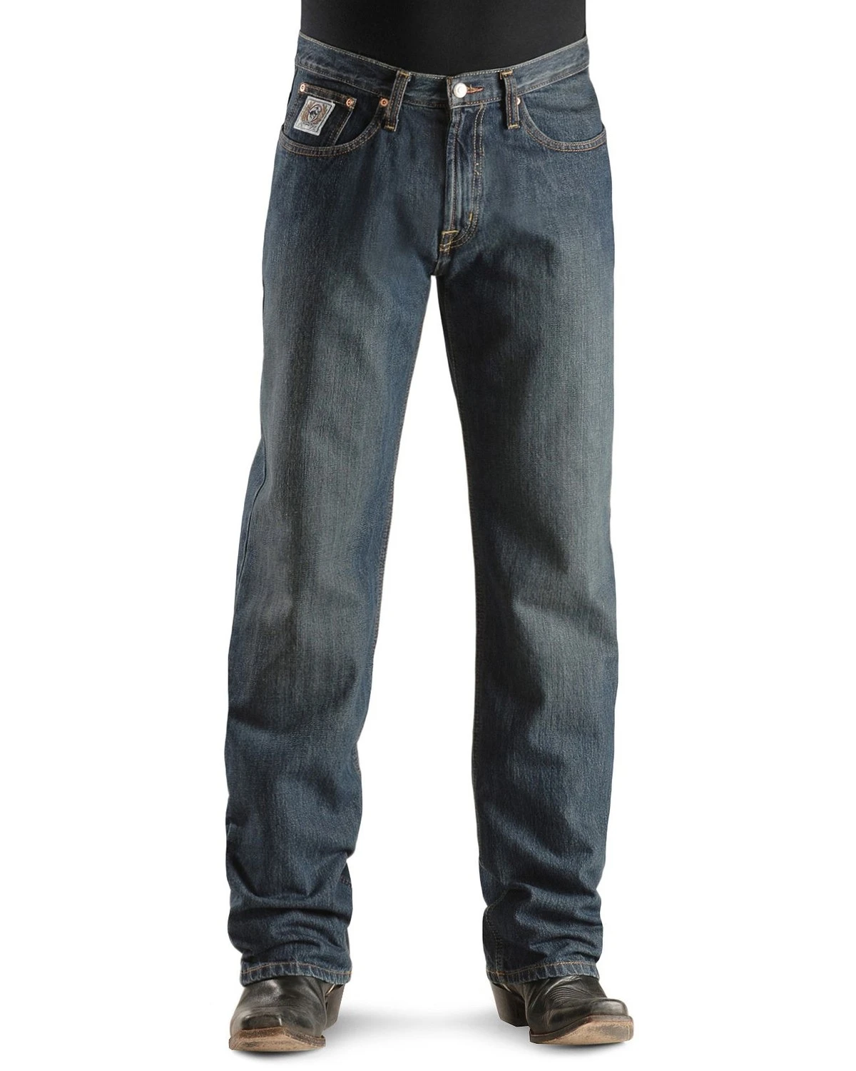 Cinch Jeans - White Label Relaxed Fit Denim Jeans Dark Stonewash - Image 2