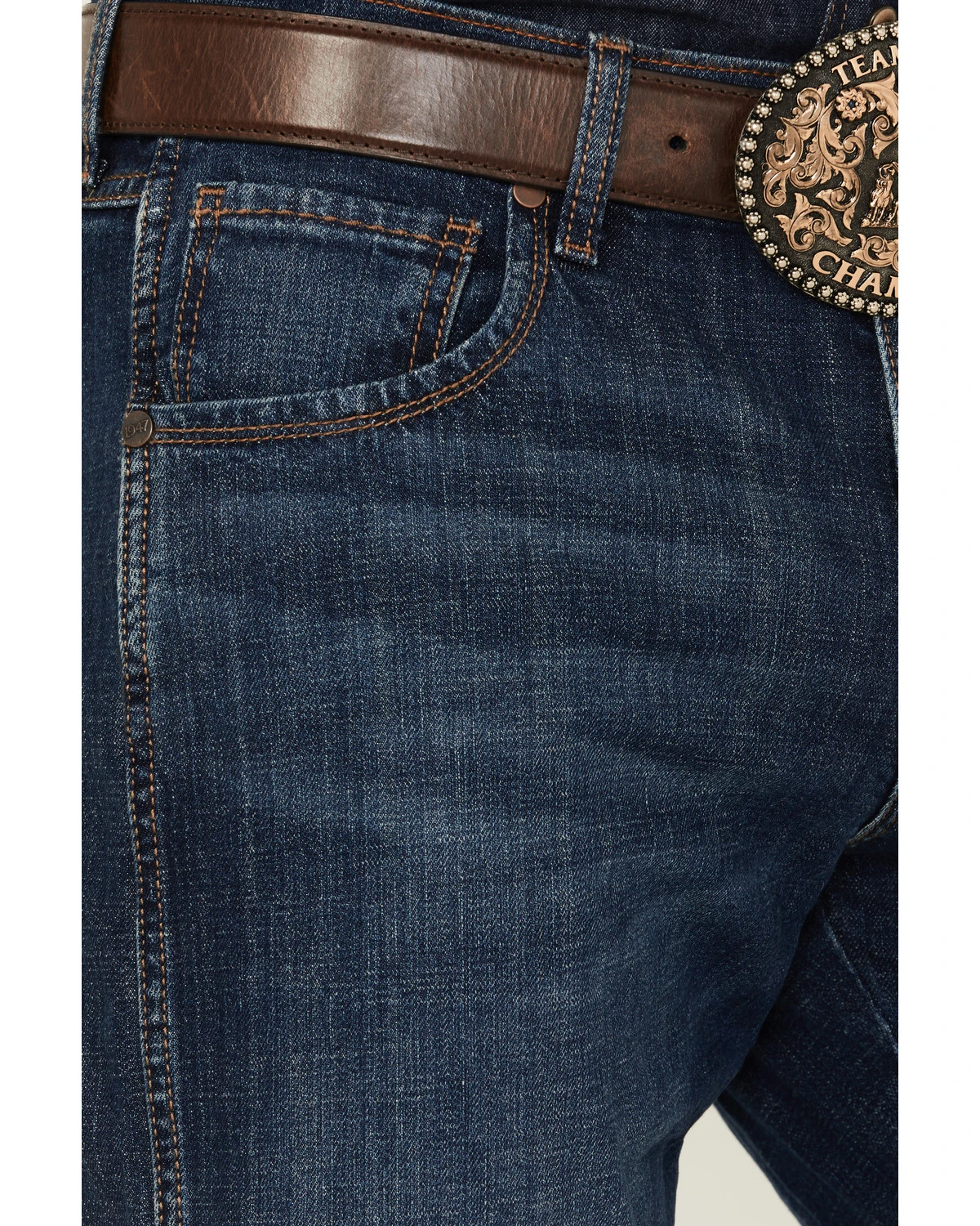 Wrangler Retro Men's Medium Wash Low Rise Relaxed Bootcut Jeans - Image 3