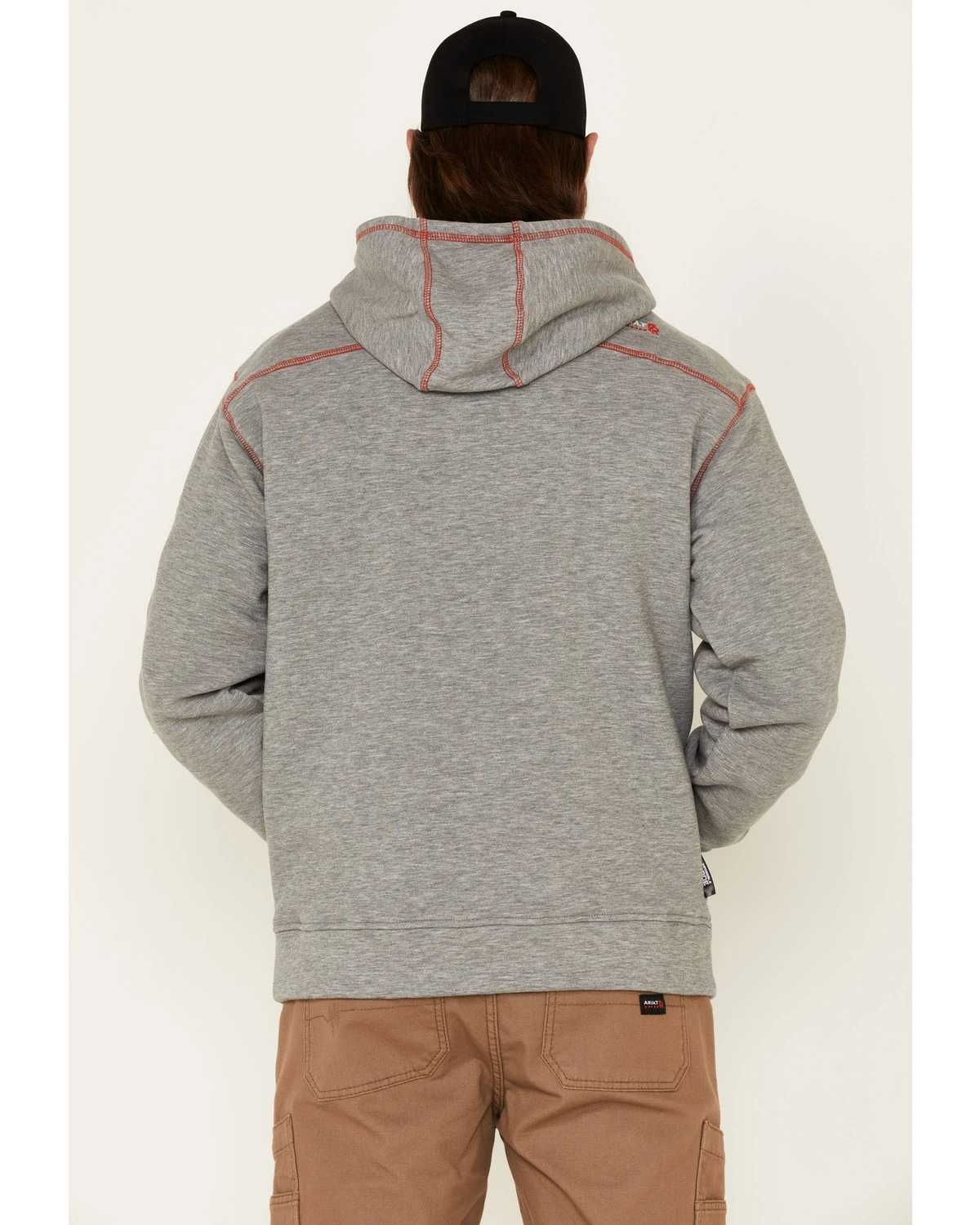 Ariat Men's Flame Resistant Polartec Hooded Work Sweatshirt - Image 4