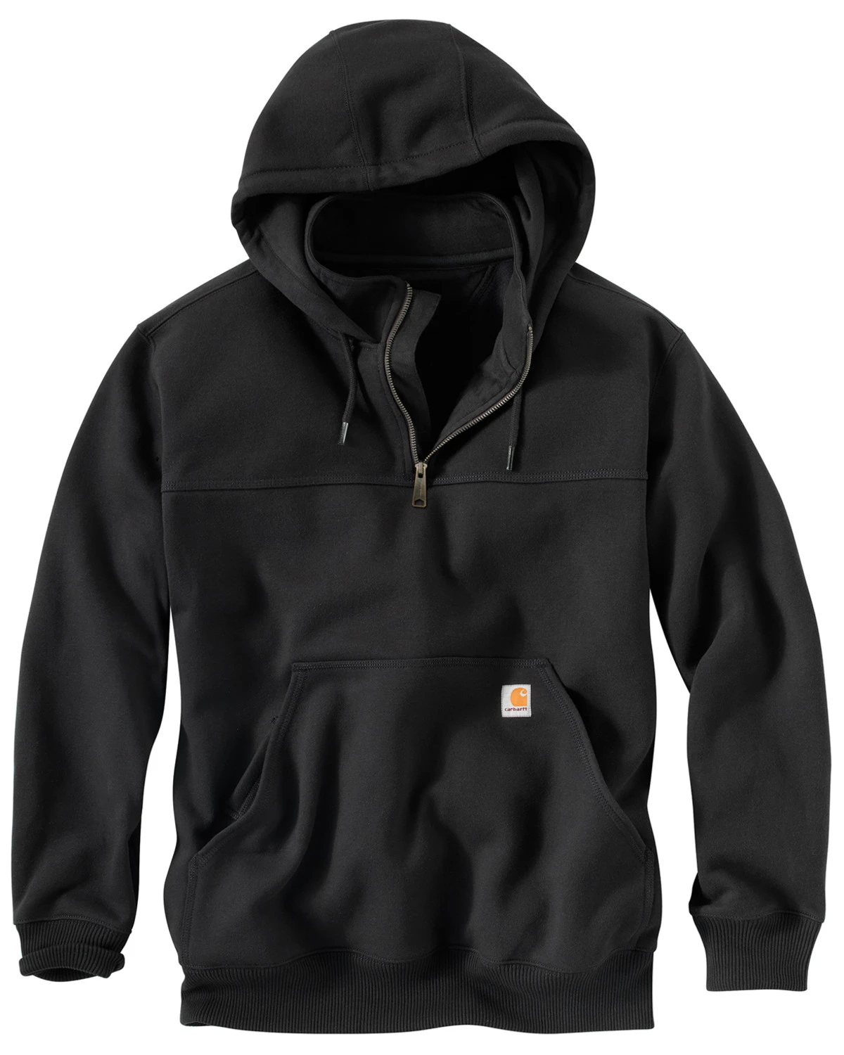 Carhartt Men's Rain Defender Paxton Hooded Zip Mock Work Sweatshirt