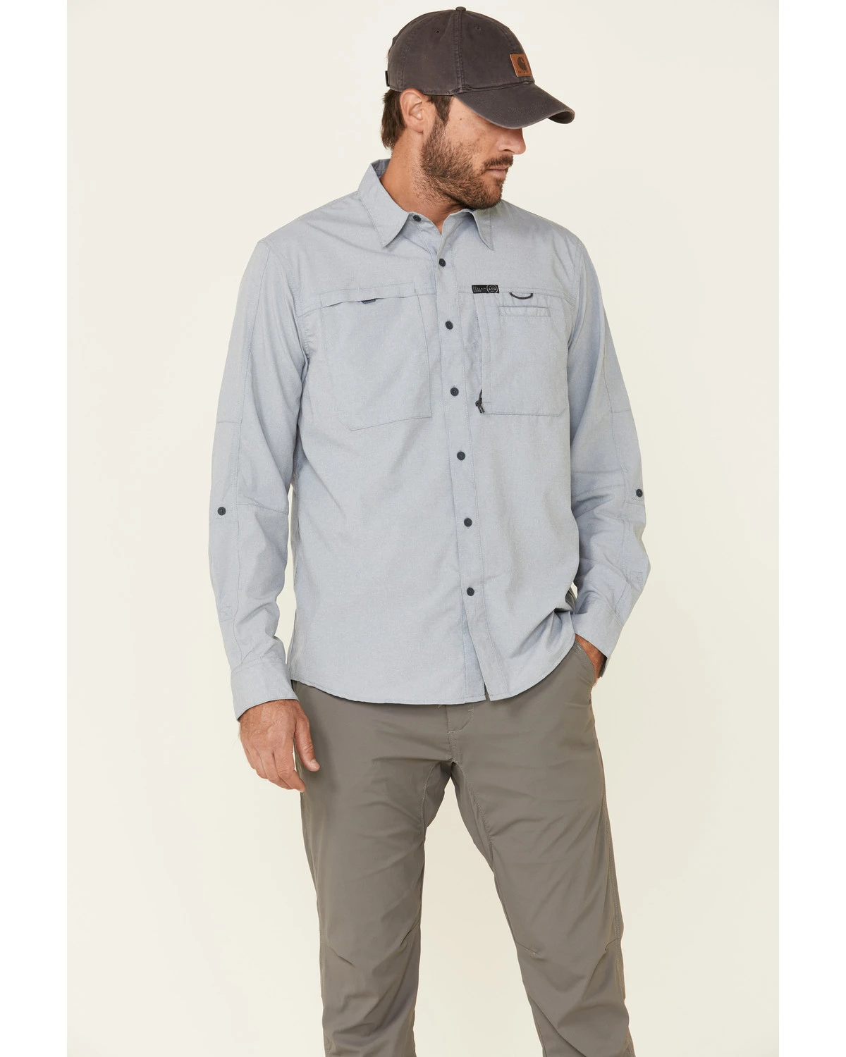 Wrangler ATG Men's Charcoal Outdoor Convertible Trail Jogger Pants