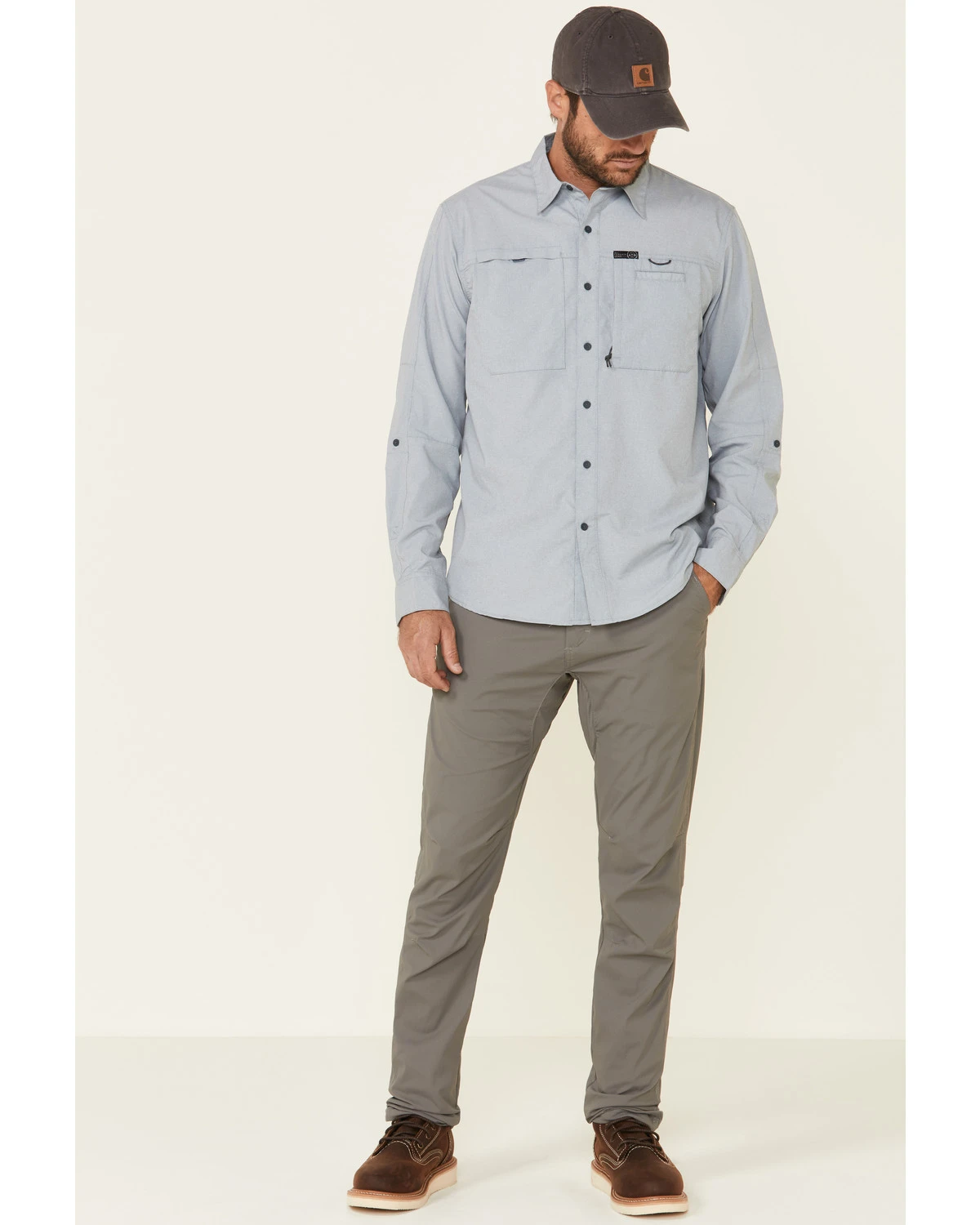 Wrangler ATG Men's Charcoal Outdoor Convertible Trail Jogger Pants - Image 2