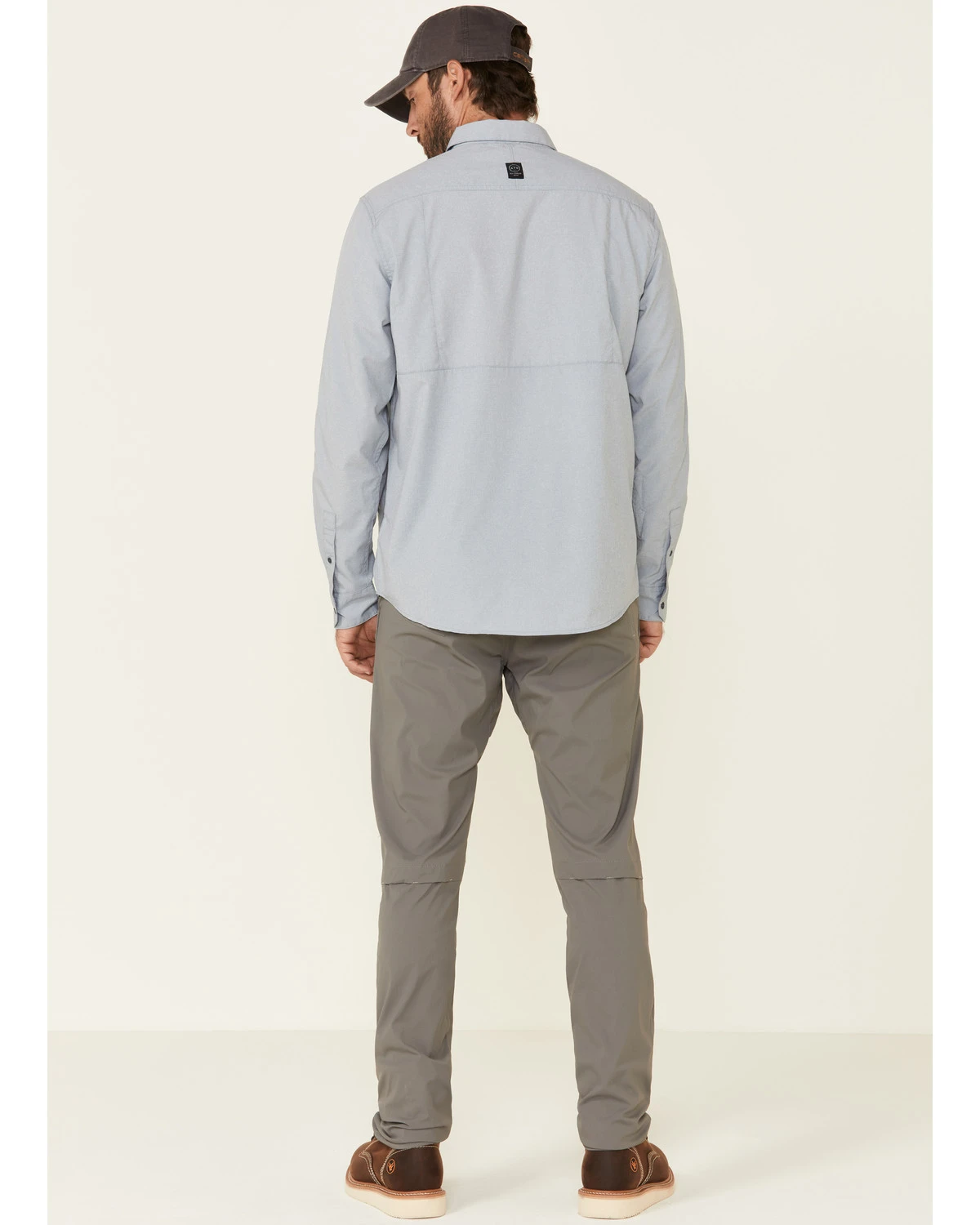 Wrangler ATG Men's Charcoal Outdoor Convertible Trail Jogger Pants - Image 3