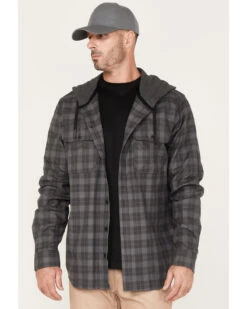 Hawx Men's Roberson Long Sleeve Hooded Flannel