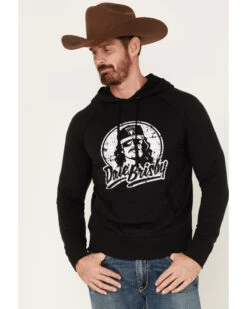 Rock & Roll Denim Men's Dale Brisby Logo Graphic Hooded Sweatshirt