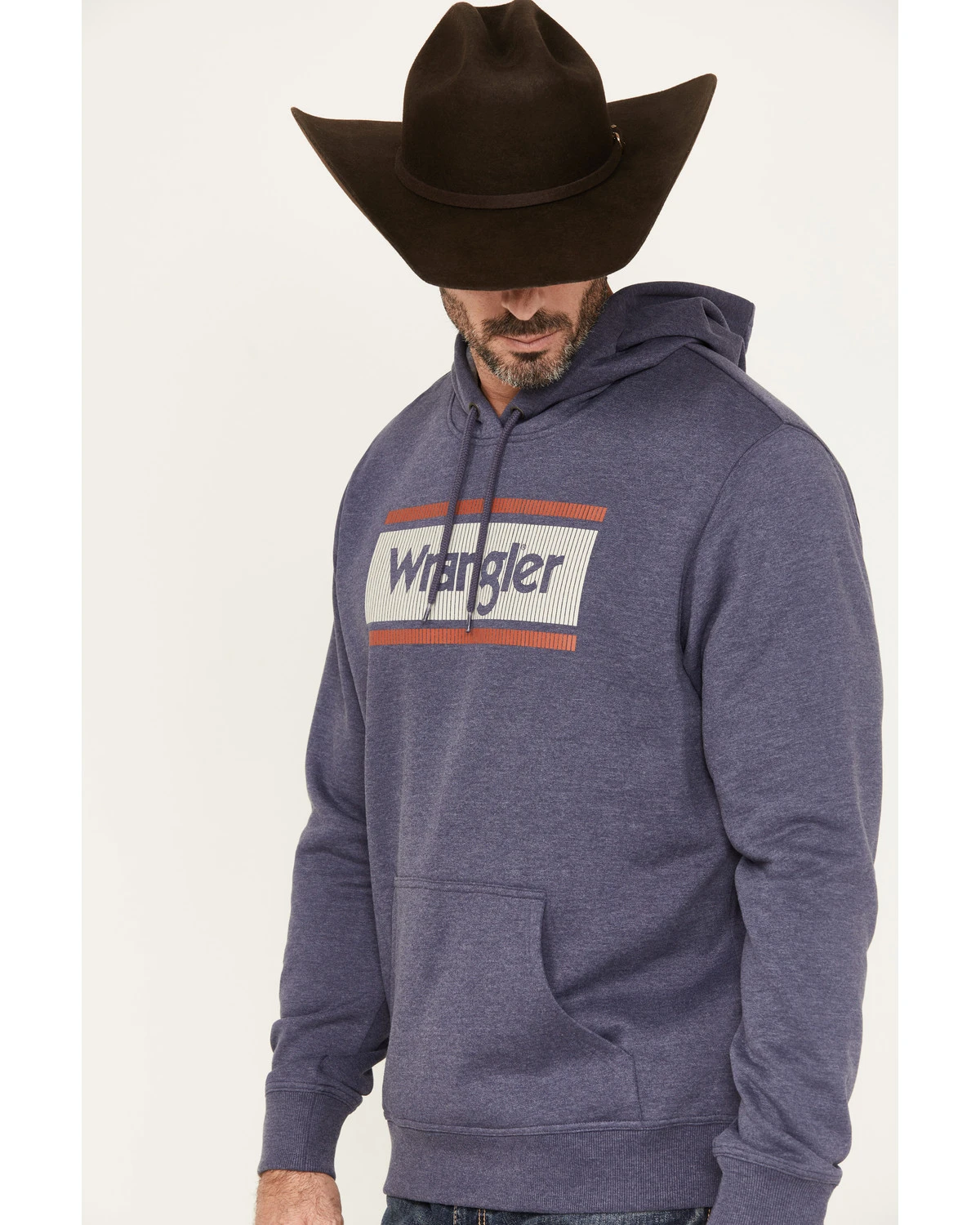 Wrangler Men's Logo Tag Hooded Sweatshirt - Image 2