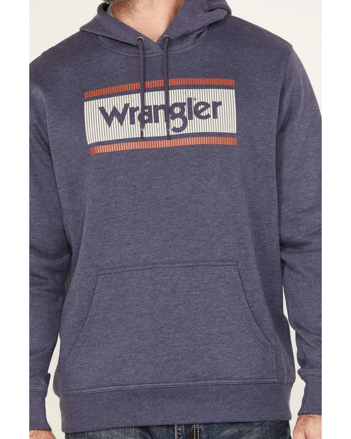 Wrangler Men's Logo Tag Hooded Sweatshirt - Image 3